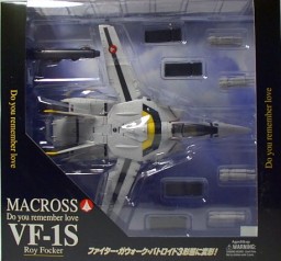 VF-1S Valkyrie (Roy Focker Special) (DYRL 1), Choujikuu Yousai Macross, Yamato, Action/Dolls, 1/60